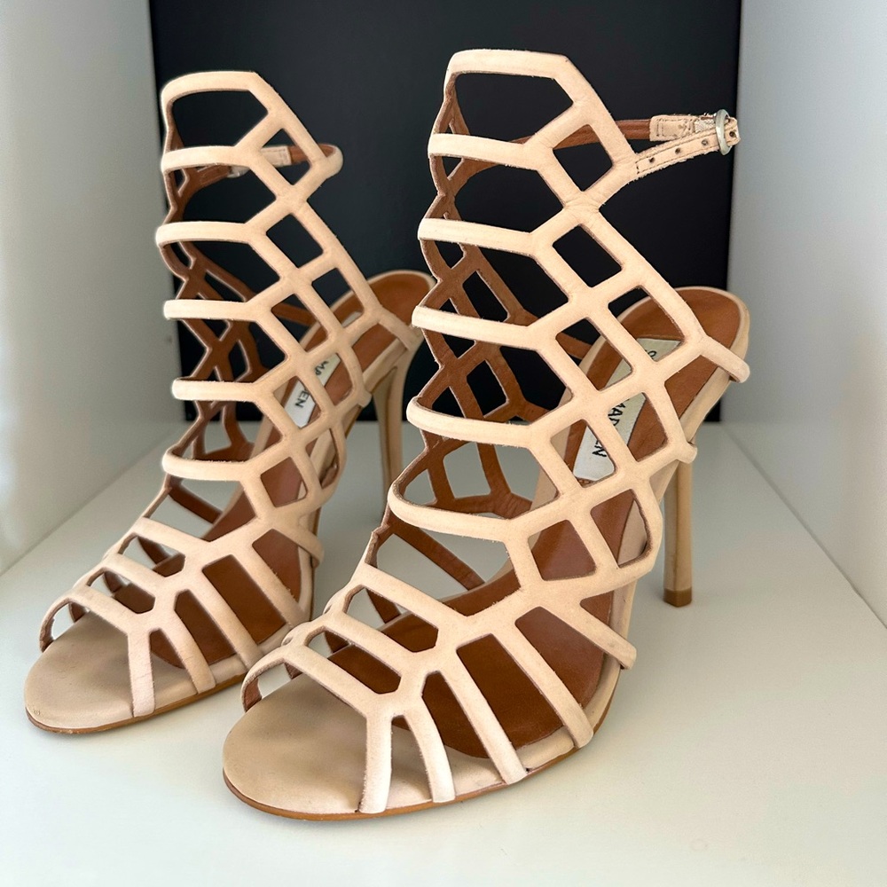 Steve Madden cage heels
